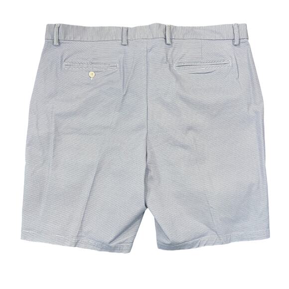 Old Navy Men's Mini Blue Stripe Ultimate Slim Shorts - SIZE 40 - Picture 2 of 9